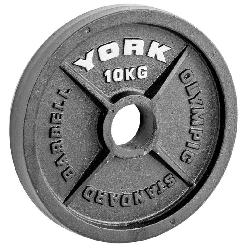 York 2" Cast Iron Olympic Legacy Weight Plate Sets