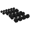 Rival Rubber Hex Dumbbell Sets