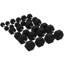 Rival Rubber Hex Dumbbell Sets