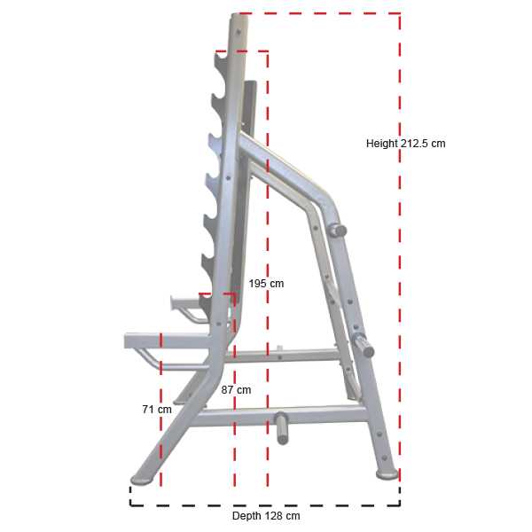 GymGear Commercial Squat Rack