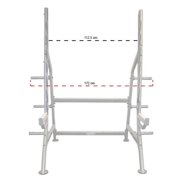 GymGear Commercial Squat Rack