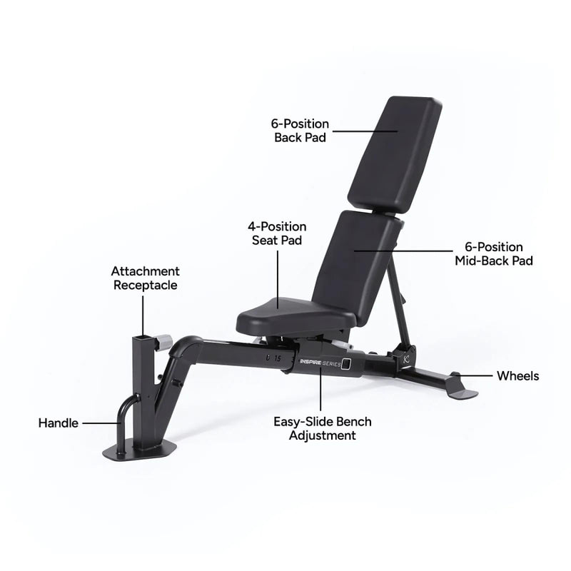 Inspire Fitness FID7 Pro Adjustable Bench