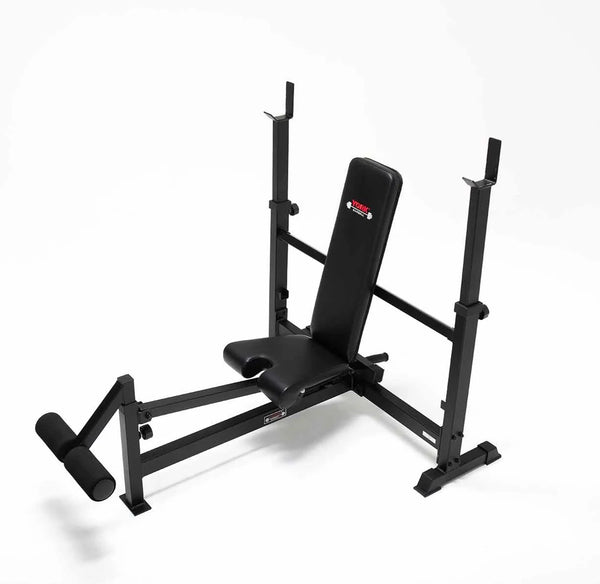 York Barbell C19BB Barbell Bench With Leg Developer