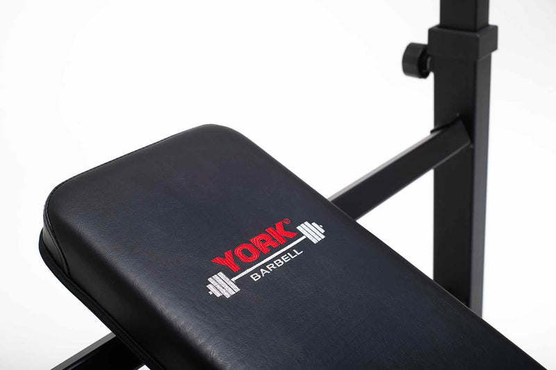 York Barbell C19BB Barbell Bench With Leg Developer