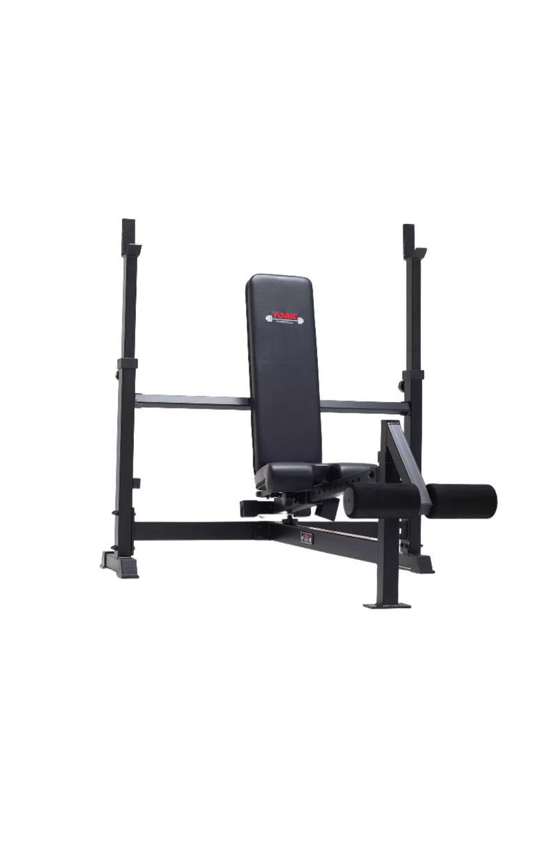 York Barbell C19BB Barbell Bench With Leg Developer