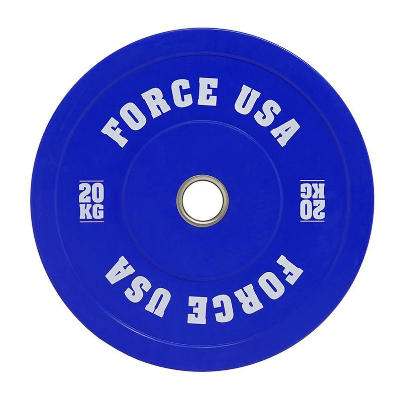 Force USA Pro Grade Bumper Plate Set - 100kg