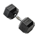 York Rubber Hex Dumbbell Sets With Racks
