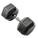 York Rubber Hex Dumbbell Sets With Racks