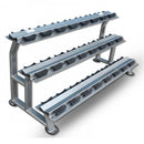 MYO Strength 12 Pair 3 Tier Dumbbell Rack - HomeGymSupply.co.uk