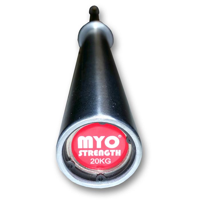 MYO Strength 7ft Olympic Bar 1500lbs Tested 20kg - HomeGymSupply.co.uk