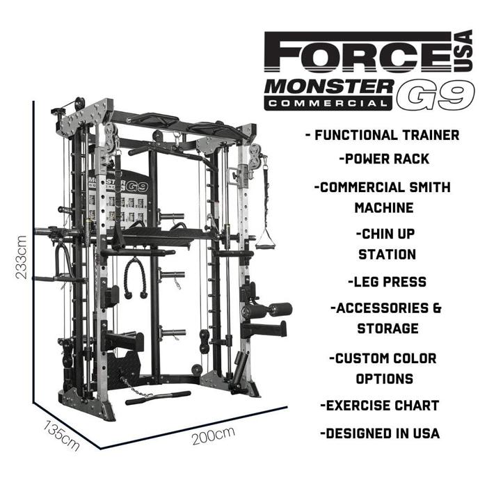 Force USA Monster G9 - HomeGymSupply.co.uk