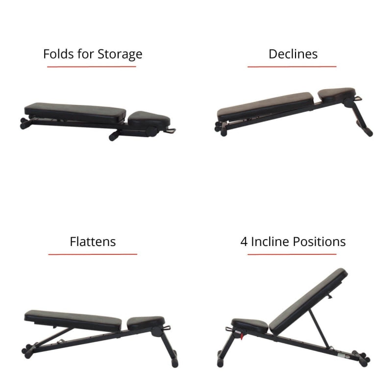 Inspire Fitness Folding Adjustable Bench