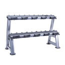 Jordan Fitness 5 Pair 2 tier Dumbbell Rack