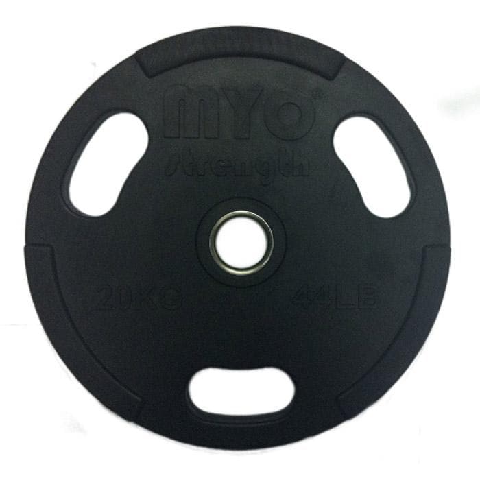 MYO Strength Rubber Coated Olympic Disc - HomeGymSupply.co.uk