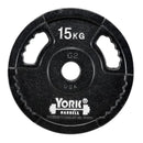 York G2 Cast Iron Olympic Weight Plate Set - 125kg