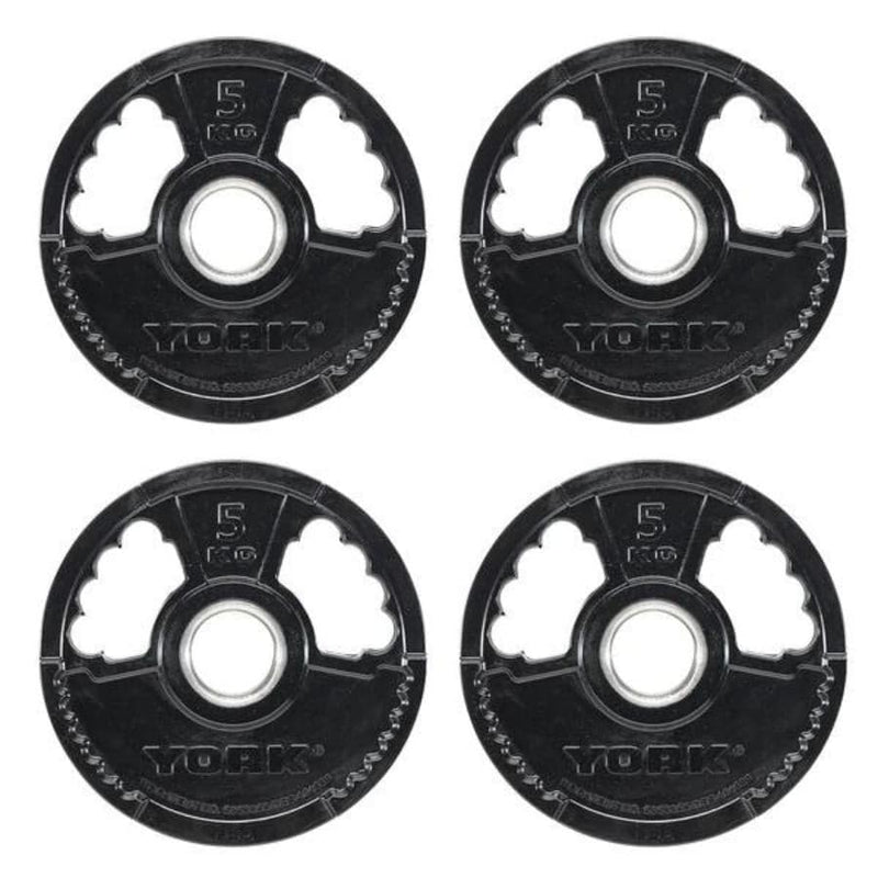 York G2 Rubber Thin Line Weight Plate Set