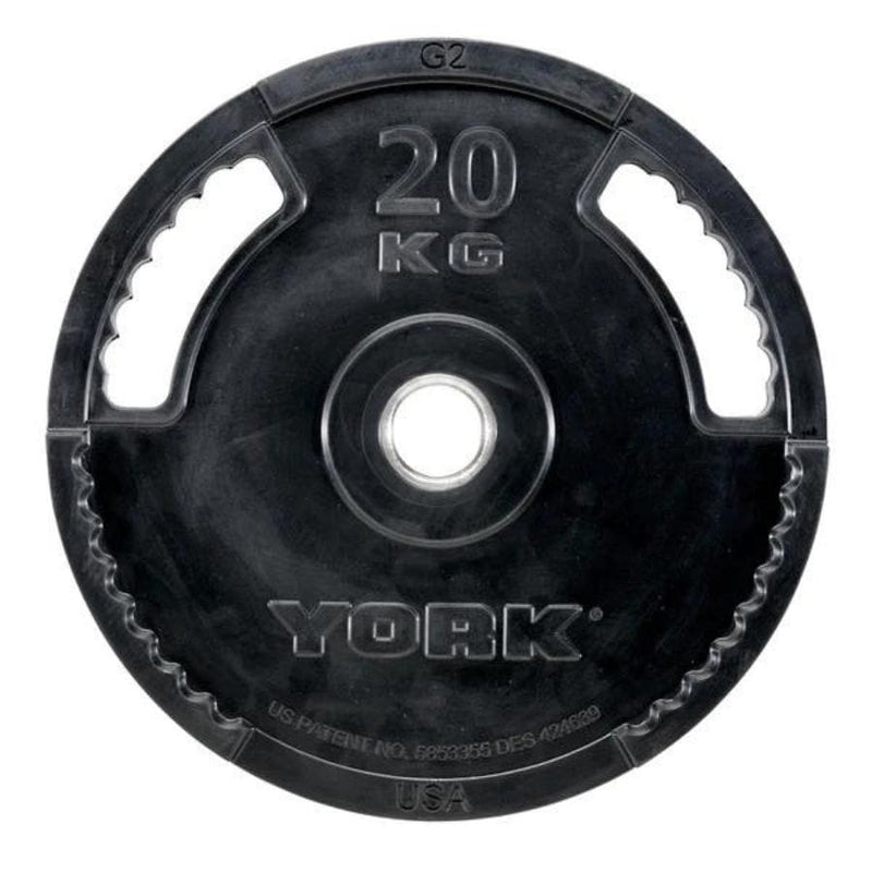 York G2 Rubber Thin Line Weight Plate Set