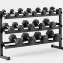 York 3 Tier Horizontal Hex Dumbbell Rack